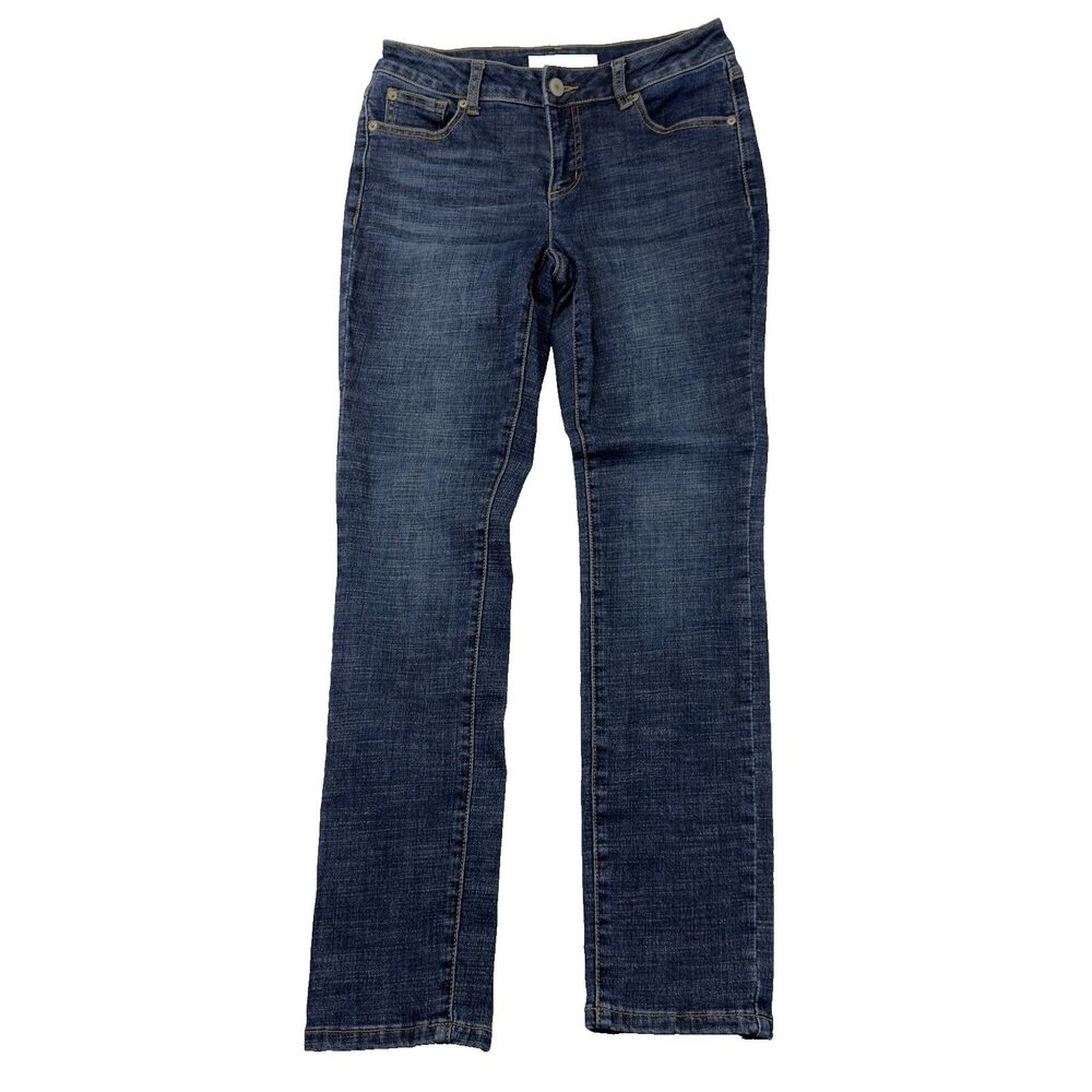 C Denim Est 1946 Skinny Jeans Womens Size 4 (29x30 fit)‎ Dark Wash Contemporary